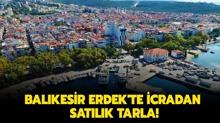 Balkesir Erdek'te icradan satlk tarla!