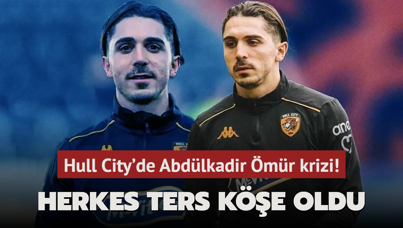 Hull City'de Abdlkadir mr krizi! Herkes ters ke oldu