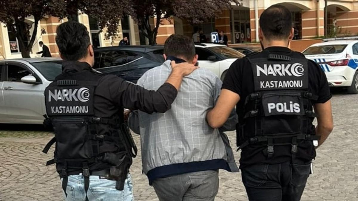 Kastamonu'da uyuturucu operasyonu: 1 tutuklama