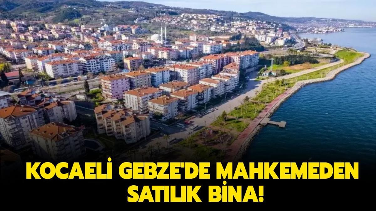 Kocaeli Gebze'de mahkemeden satlk bina!