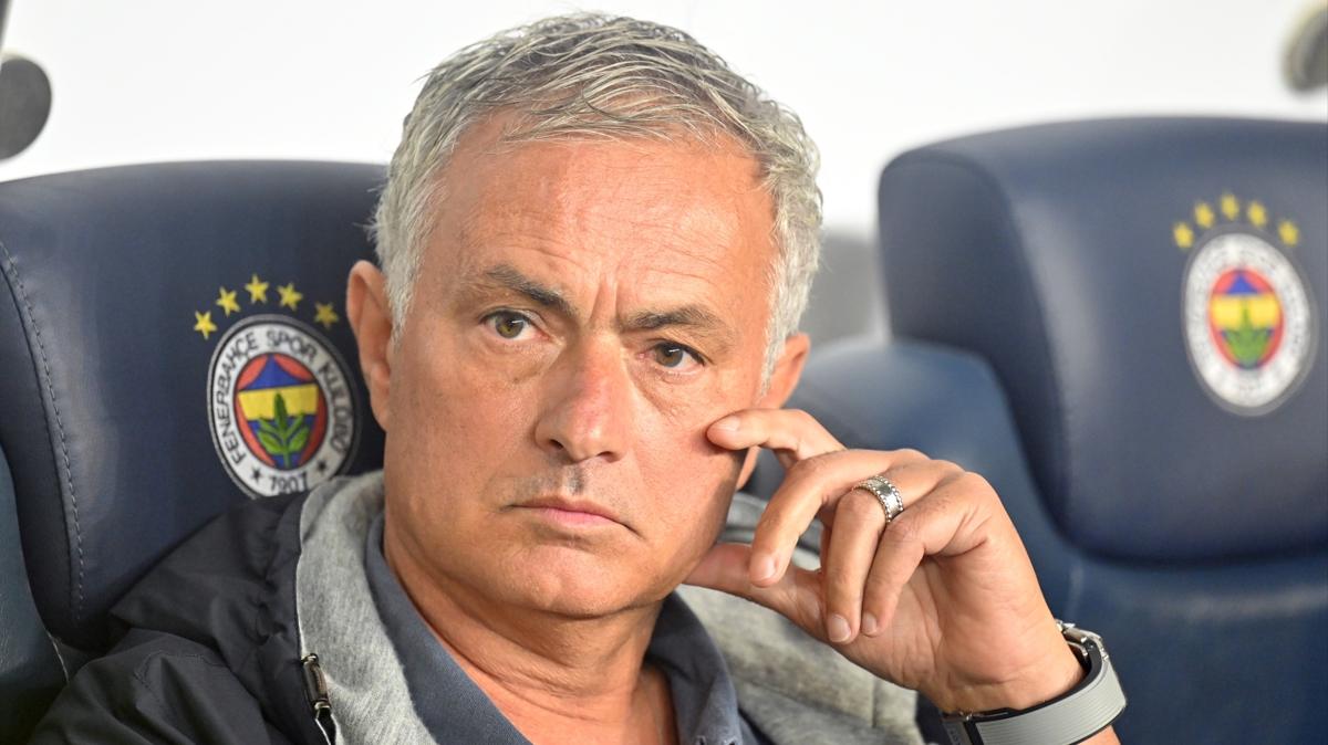 Mourinho'nun son ans Fenerbahe