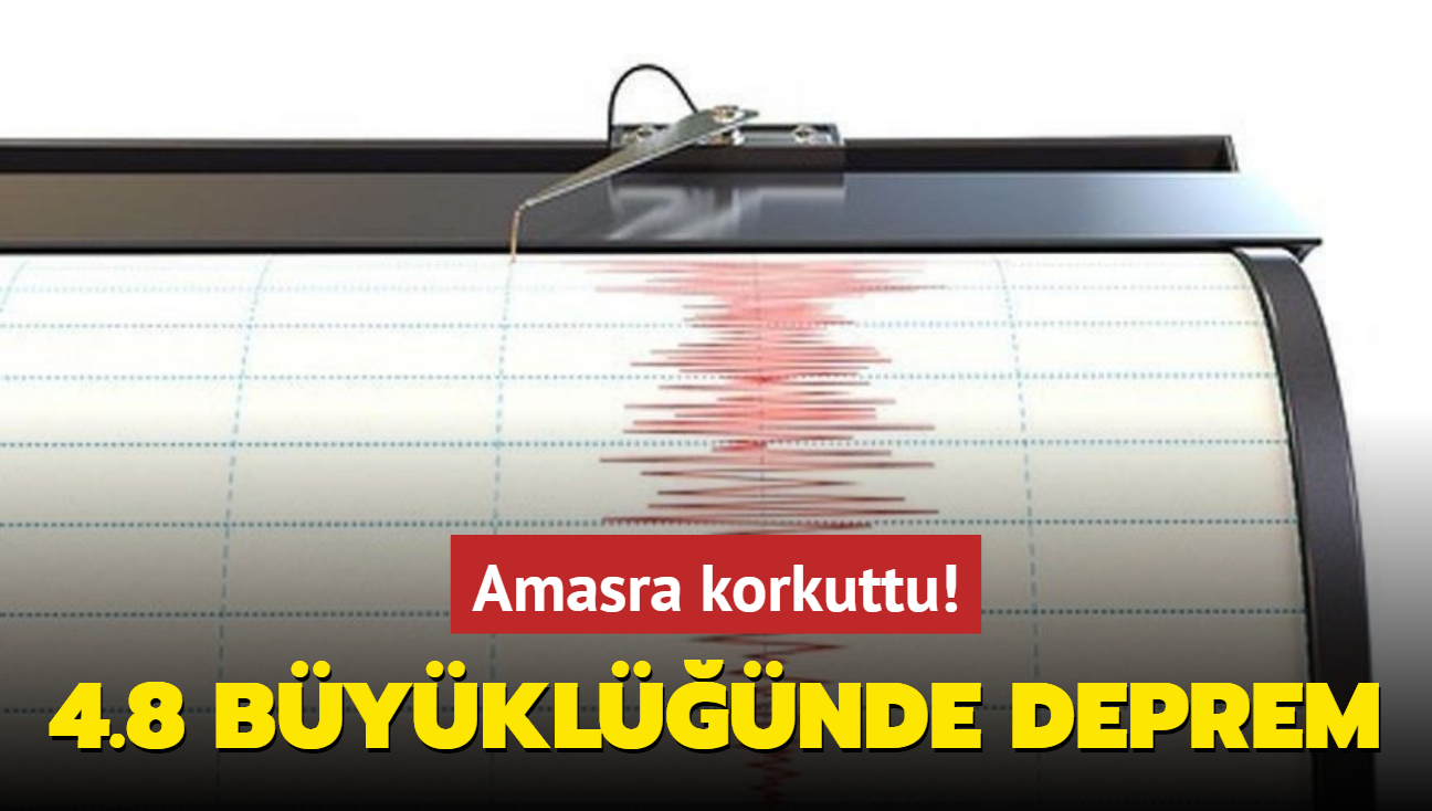 Amasra'da 4.8 byklnde deprem