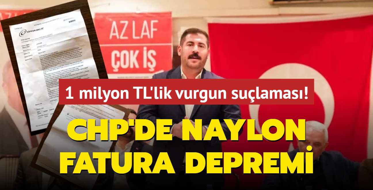 CHP'de naylon  fatura depremi... Mamak le Bakanl'na 1 milyon 218 bin TL'lik vurgun sulamas!