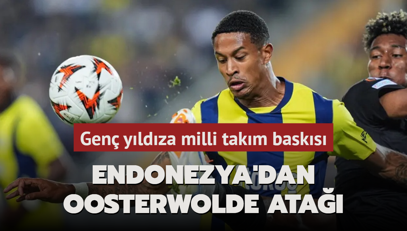 Endonezya'dan Oosterwolde ata