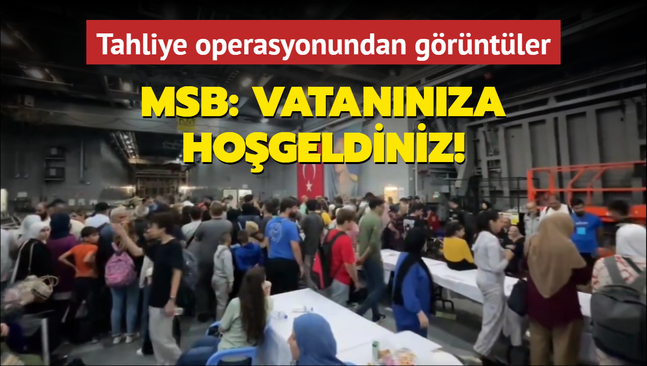 MSB: Vatannza hogeldiniz!