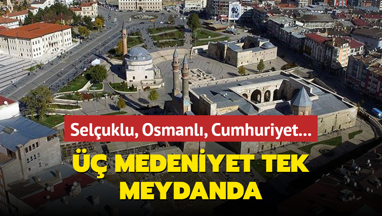 Sivas'n tek meydannda  medeniyet!