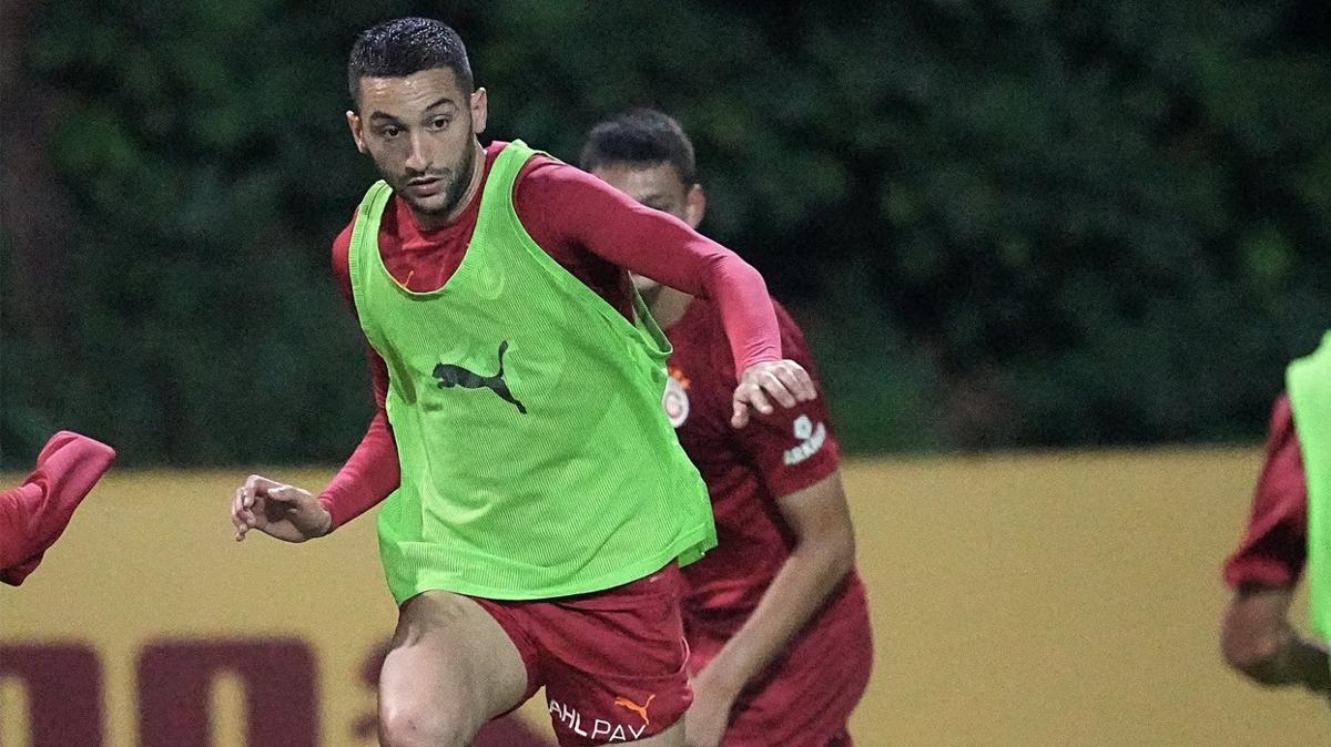 Galatasaray'da Hakim Ziyech takmla alt