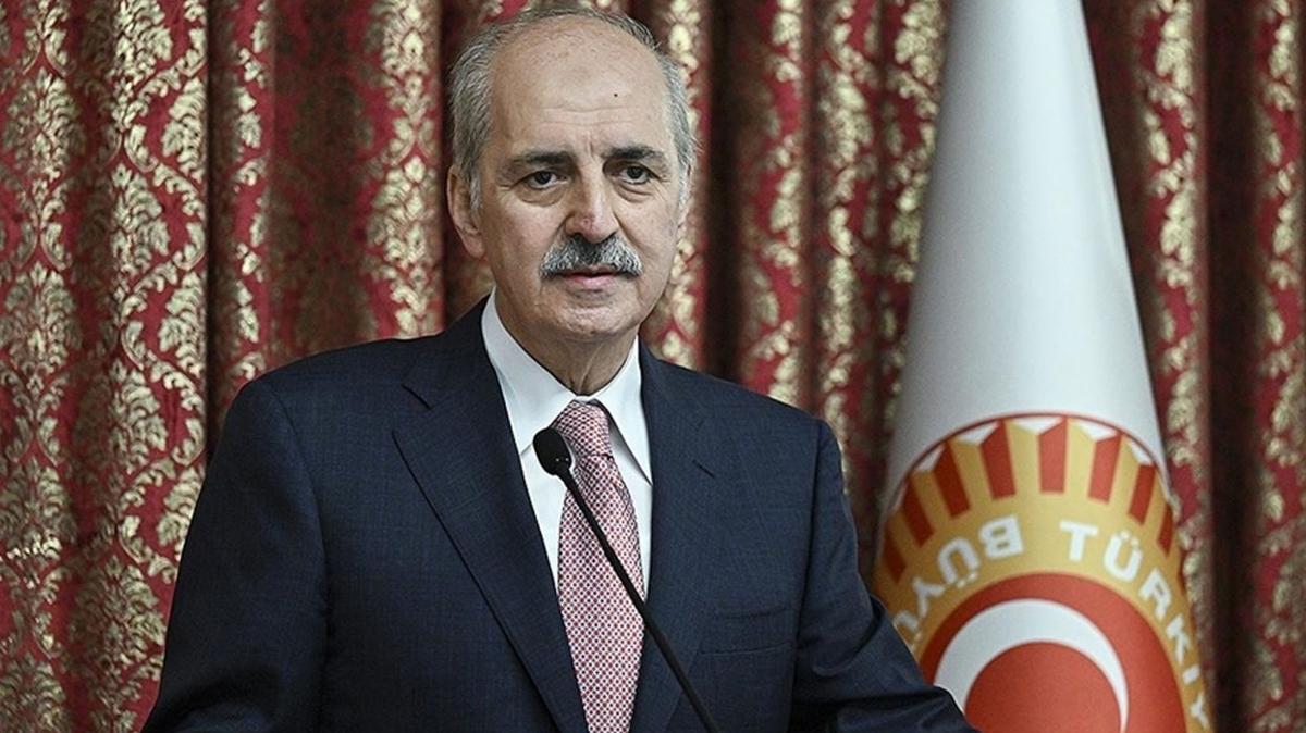 TBMM Bakan Kurtulmu, Modern Dnya ve Kalknmann Temeli Forumu'nda konutu