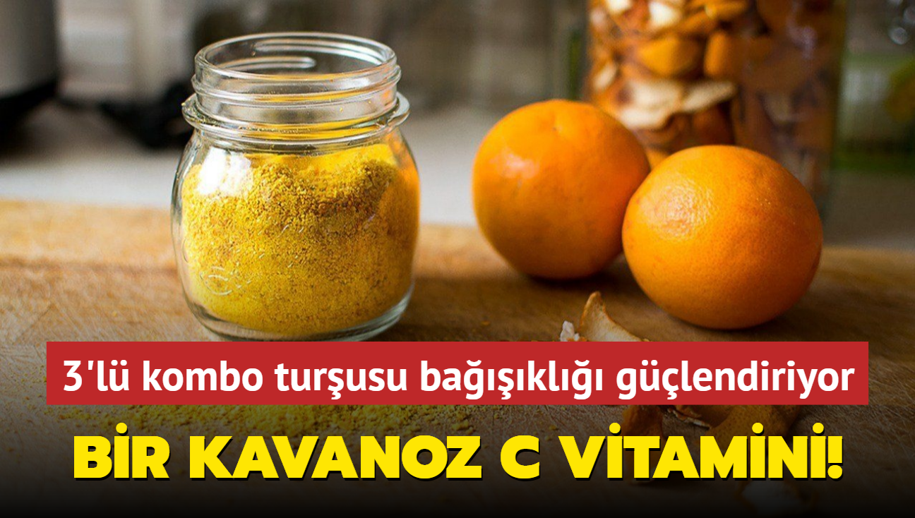 Bir kavanoz C vitamini! 3'l kombo turusunu kurun! Bakl dipik gibi yapyor