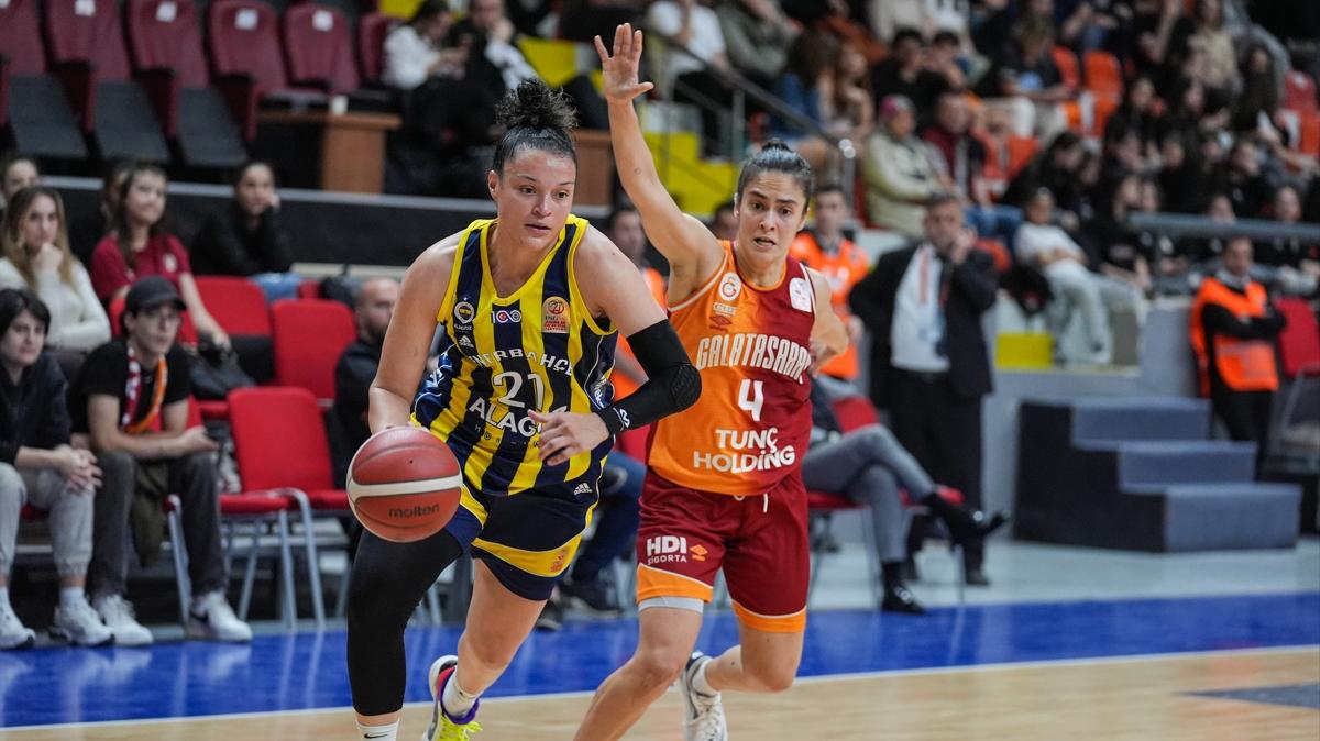 Kadnlar Basketbol Sper Ligi'nde derbi zaman