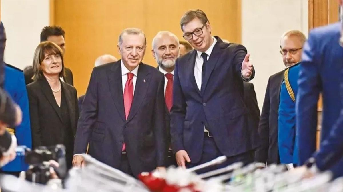Katliam durdurmak asli grevimiz! Bakan Erdoan Srbistan'dan uluslararas topluma seslendi
