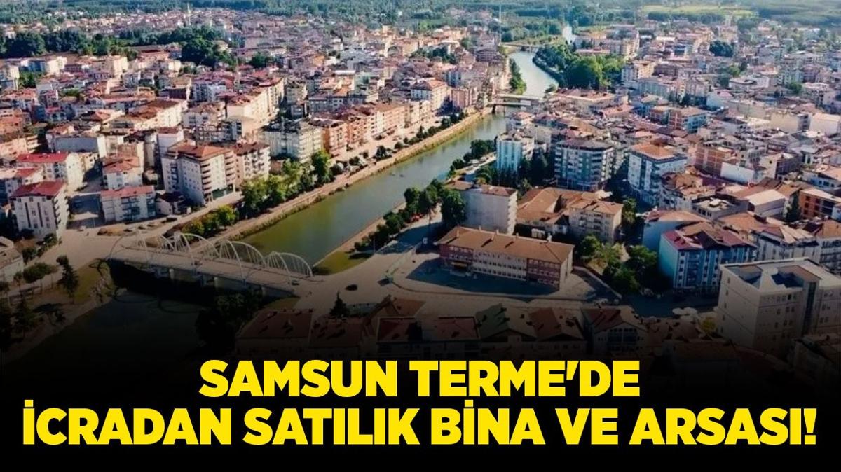 Samsun Terme'de icradan satlk bina ve arsas!