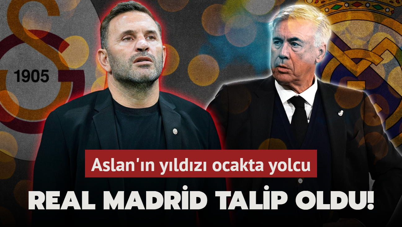 Real Madrid talip oldu! Aslan'n yldz ocakta yolcu