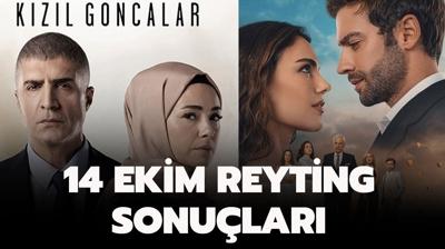 14 Ekim reyting sonular | Karadut, Gzel Aklar Diyar, Kzl Goncalar reyting sralamas nasl? Zirvede kim var?