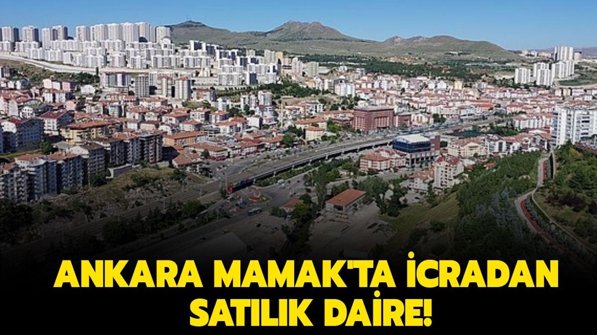 Ankara Mamak'ta icradan satlk daire!