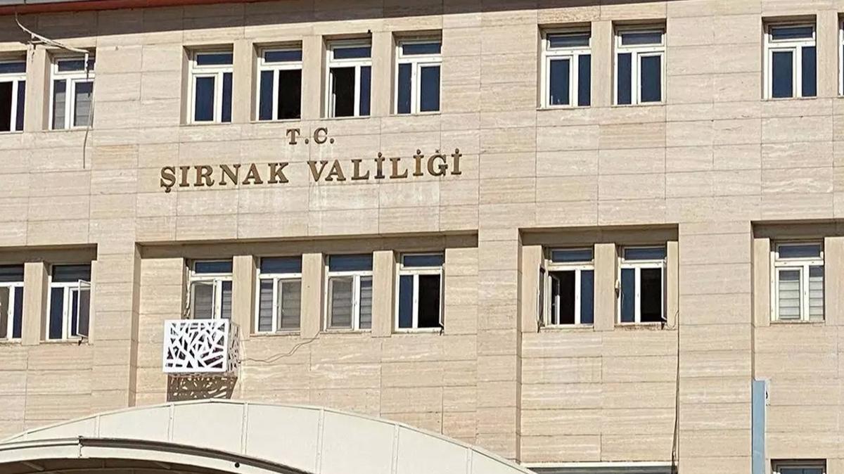 Valilik duyurdu: rnak'ta gsteri ve yry yasakland