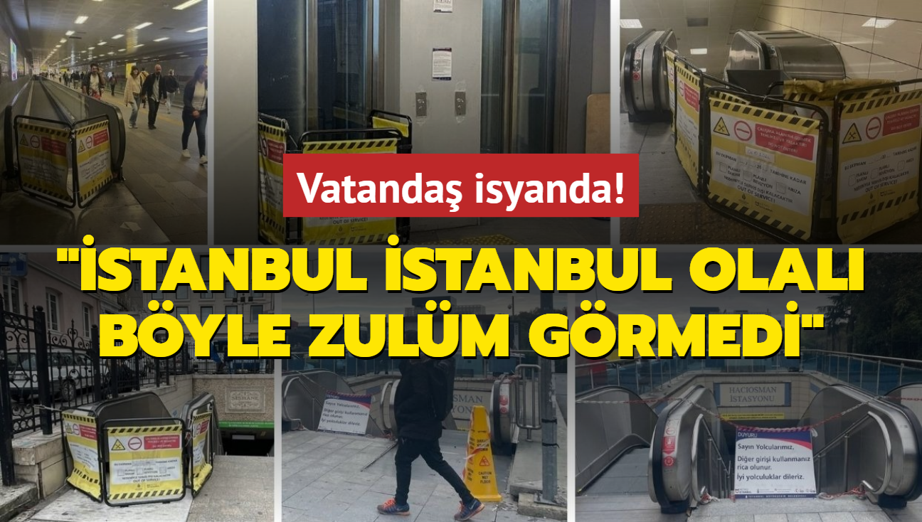 Vatanda isyanda... 'stanbul stanbul olal byle zulm grmedi'