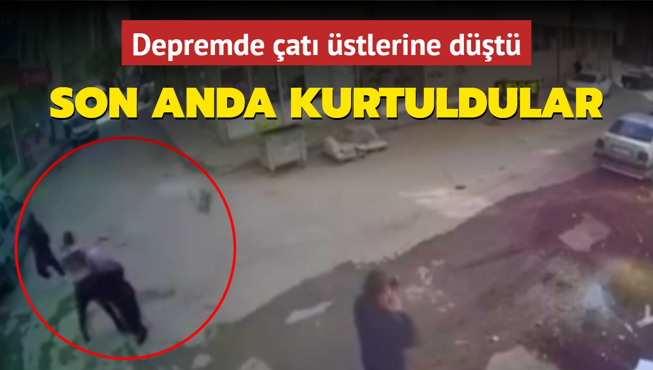 Depremde at stlerine dt! Son anda kurtuldular