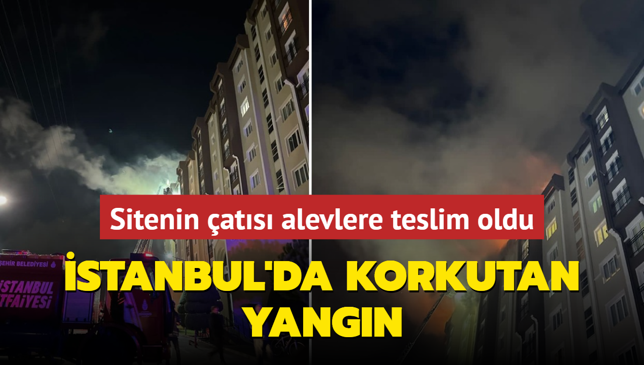 stanbul'da 10 katl binann at katnda yangn kt