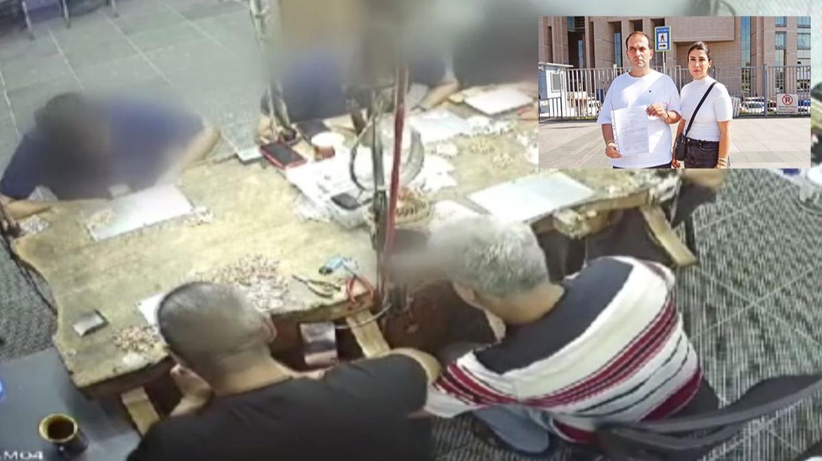 7 kilo altn gram gram aldlar... Kuyumcu alanlarn sulad