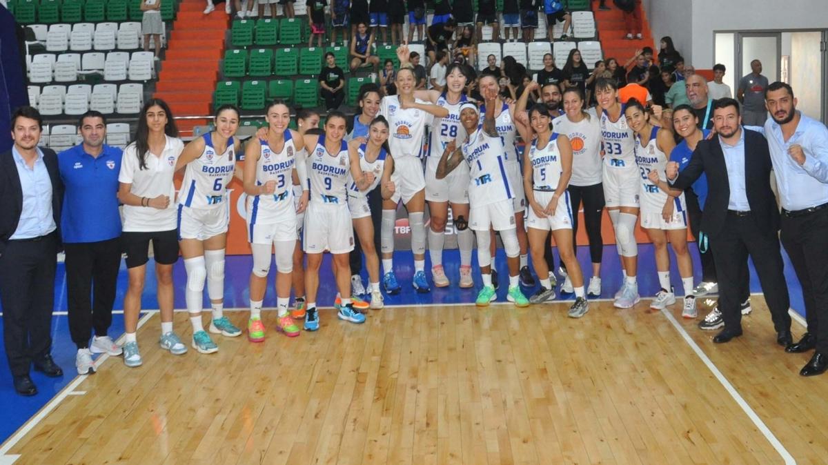 Bodrum Basketbol deplasmanda galip