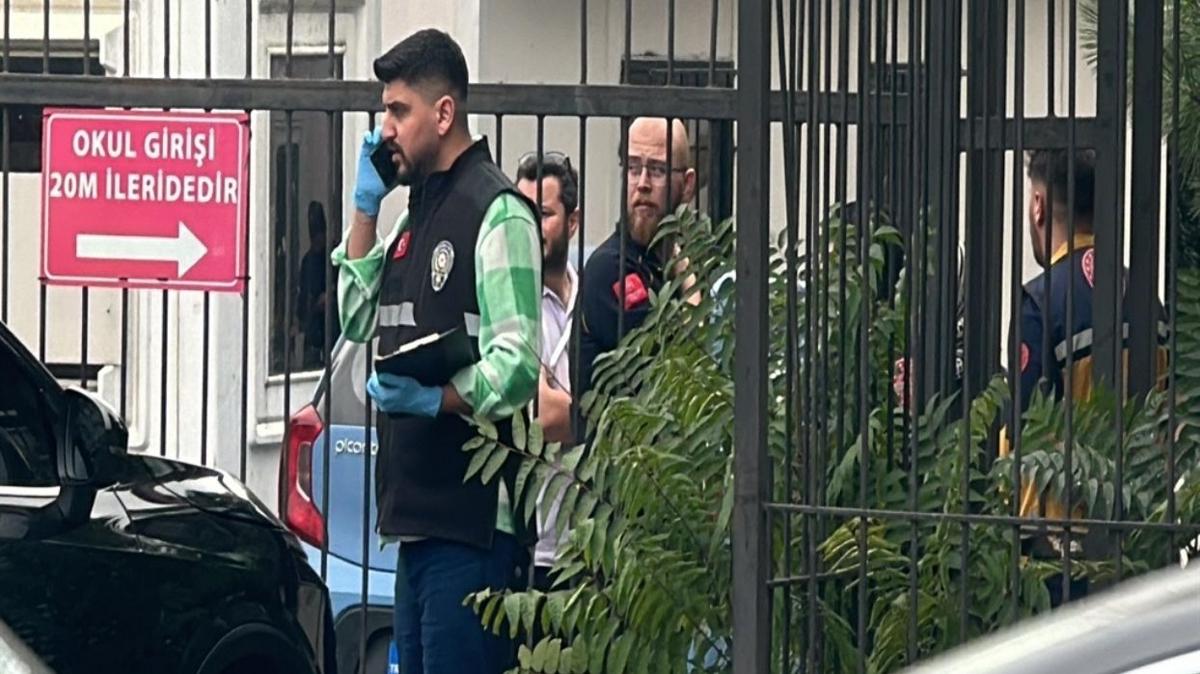 Etiler'de yrekler aza geldi! ldran retmen mdre silah ekti