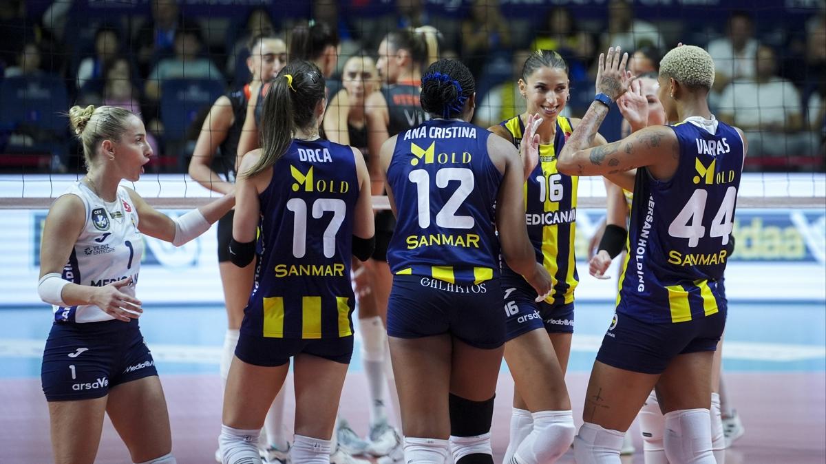 ampiyonlar Kupas'nda ampiyon Fenerbahe Medicana