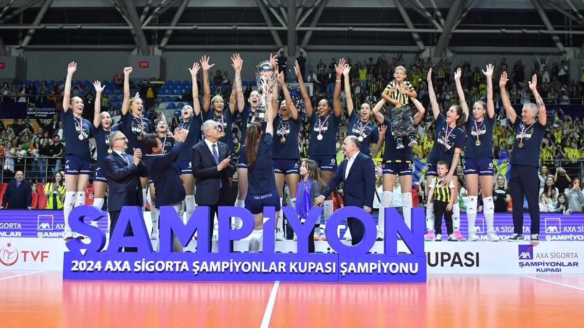 Fenerbahe, kupa saysnda Eczacba ve Vakfbank' yakalad