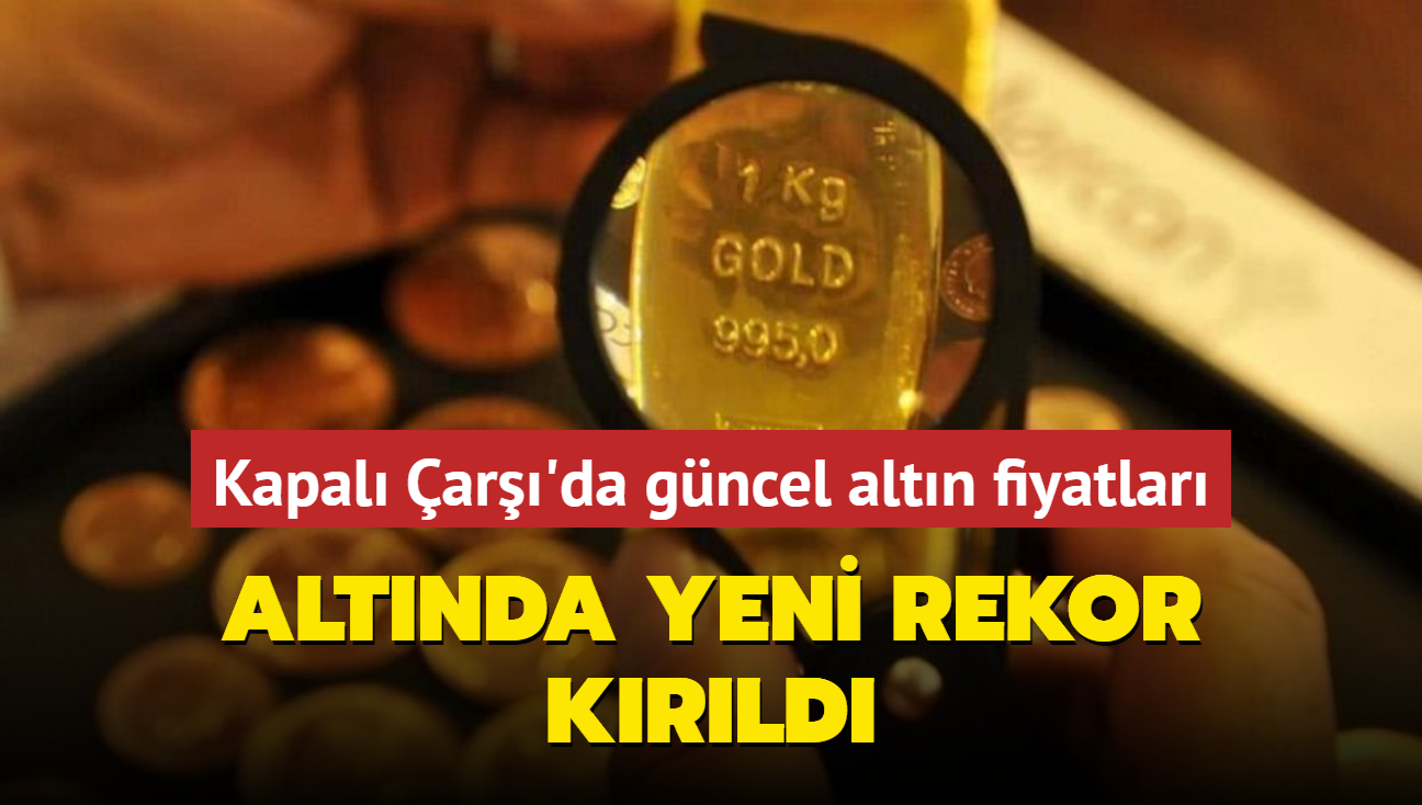 Altn fiyatlar ne kadar" Gram altn ka lira" te Kapal ar'da 18 Ekim 2024 gncel altn kuru fiyatlar (CANLI)