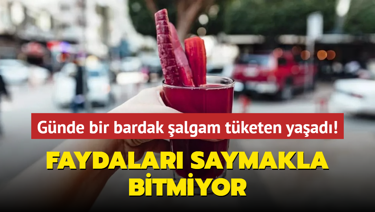 Gnde bir bardak algam tketen yaad! Faydalar saymakla bitmiyor