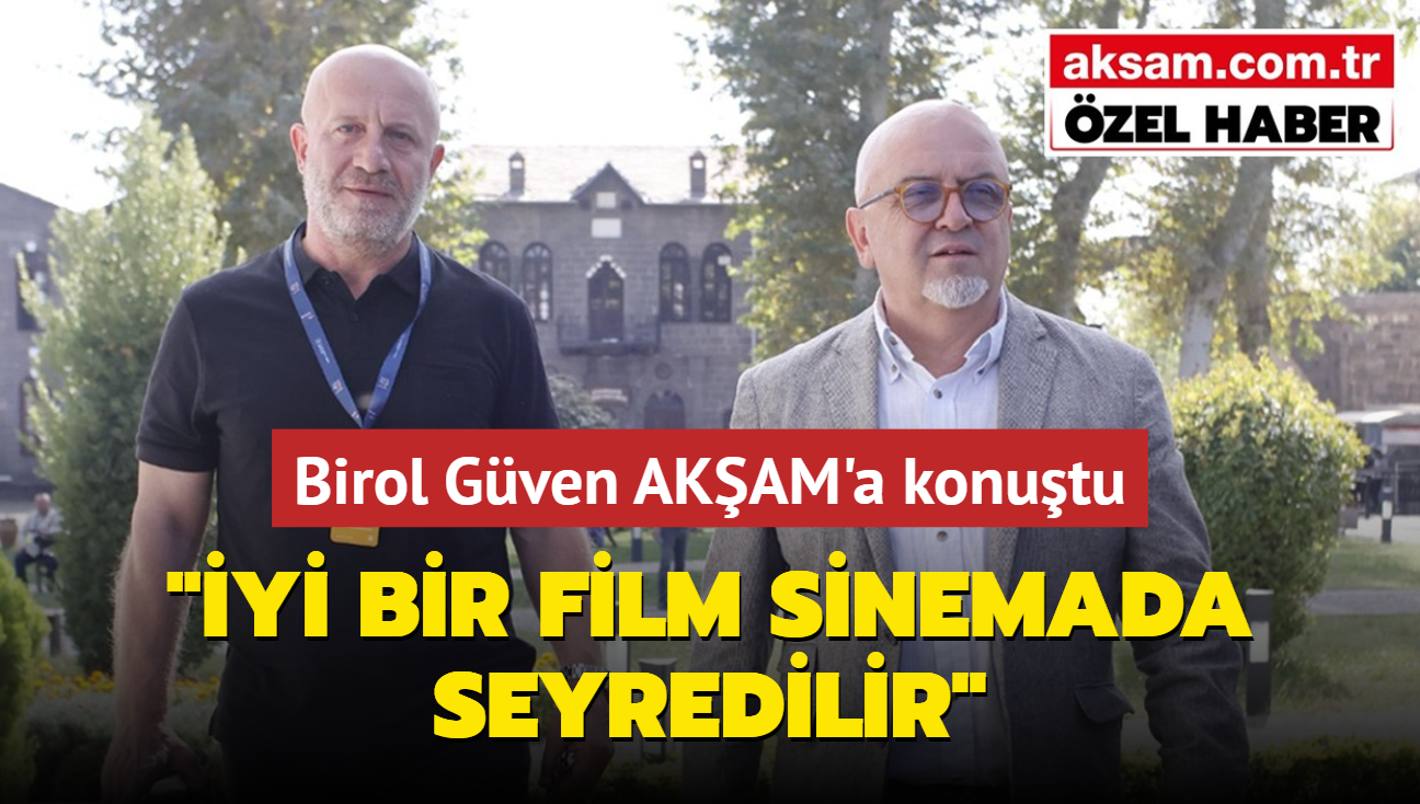 Sinema Genel Mdr Birol Gven AKAM'a konutu: yi bir film sinemada seyredilir