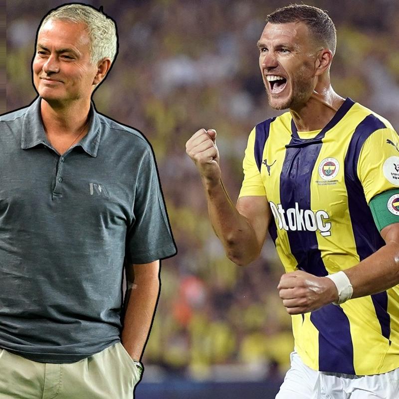 Dzeko'dan Mourinho yorumu! 'Burada olduu iin ok gururluyum'