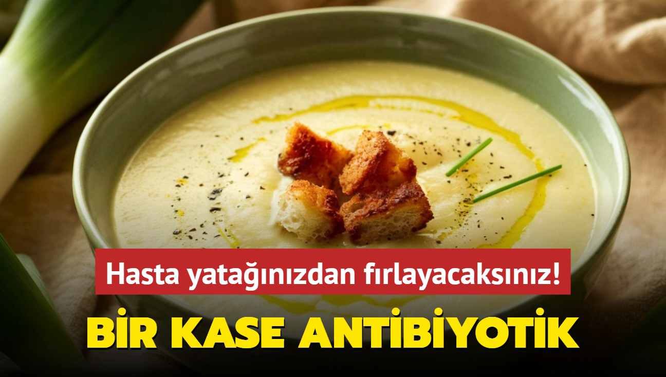 Hasta yatanzdan frlayacaksnz! Bir kase antibiyotik: Griple savaan orbalar