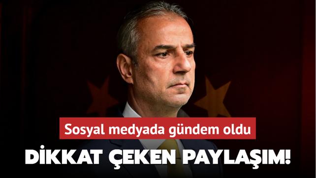 smail Kartal'dan dikkat eken paylam! Sosyal medyada gndem oldu