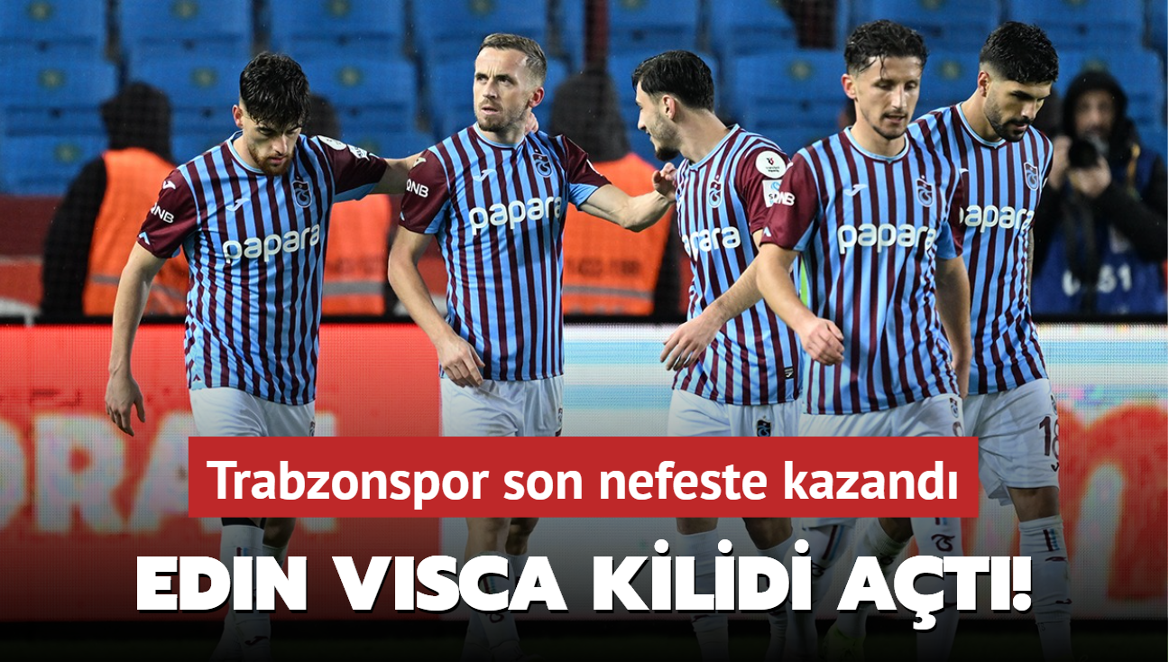 MA SONUCU: Trabzonspor 1-0 Baakehir