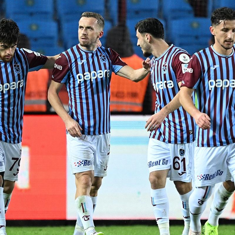 MA SONUCU: Trabzonspor 1-0 Baakehir