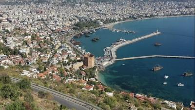 Antalya'ya son 9 ayda 15 milyonu akn turist geldi