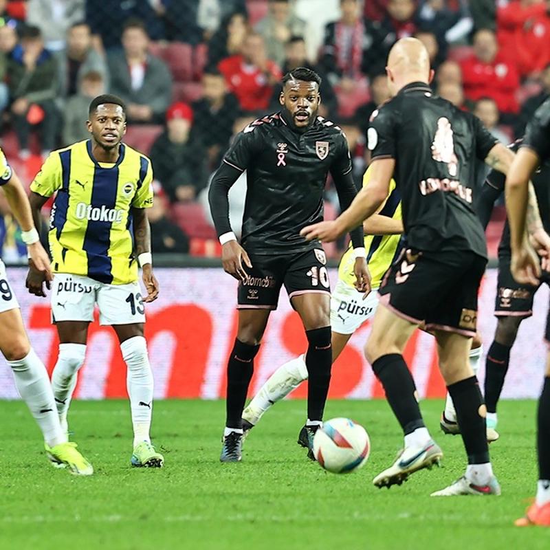 MA SONUCU: Samsunspor 2-2 Fenerbahe