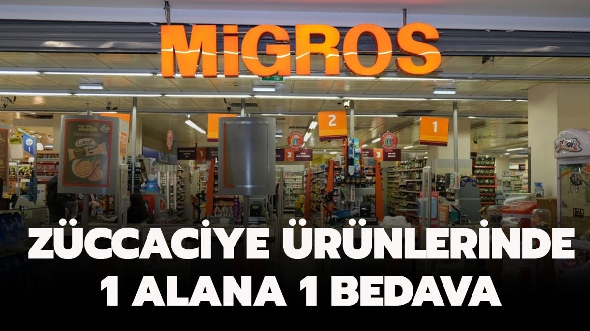 Migros zccaciye kampanya tarihleri: Migros zccaciye 1 alana 1 bedava kampanyas! 