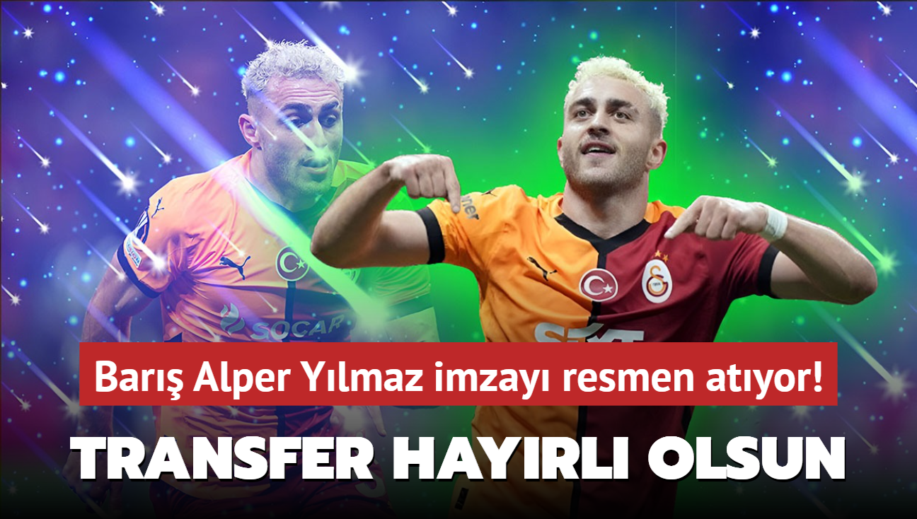 Ve Bar Alper Ylmaz imzay resmen atyor: Transfer hayrl olsun!