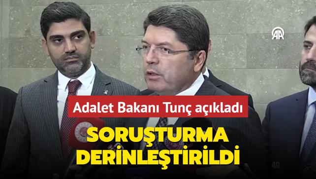 Yenidoan soruturmas... Bakan Tun: Cumhurbakanmz srecin titiz bir ekilde takipisi