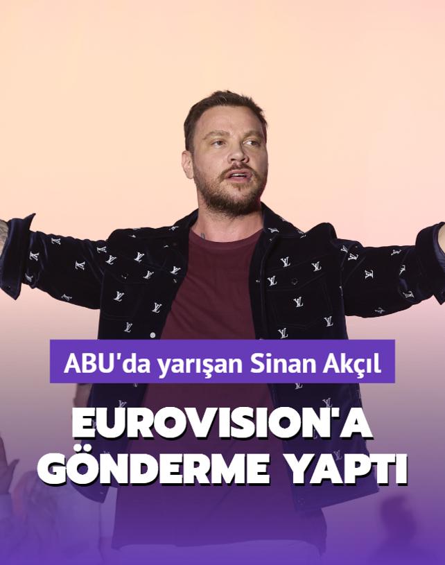 Eurovision'a gnderme yapt!