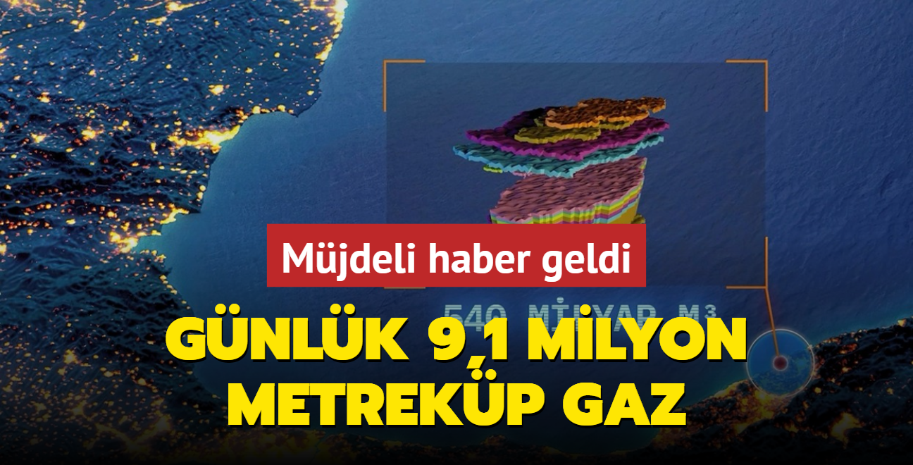 Bakan Bayraktar, Sakarya Gaz Sahas'n iaret etti: Gnlk 9,1 milyon metrekp gaz retecek