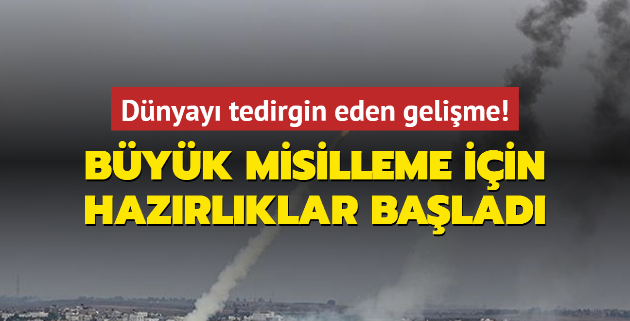 Dnyay tedirgin eden gelime! Byk misilleme iin hazrlklar balad