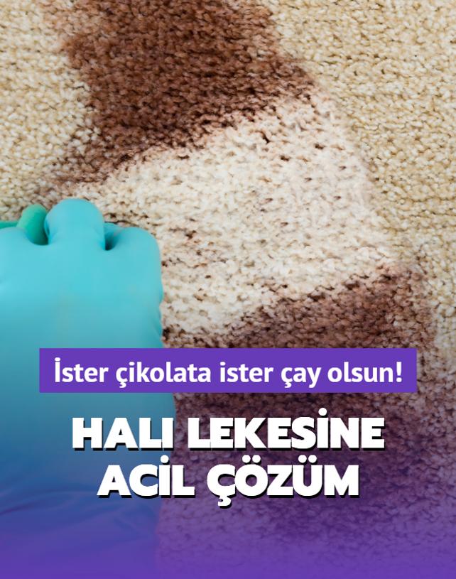 ster ikolata ister ay olsun! Hal lekesine acil zm