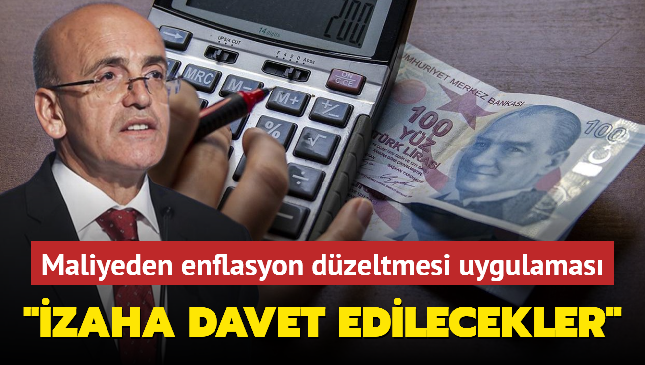 Maliyeden enflasyon dzeltmesi uygulamas... Bakan imek: zaha davet edilecekler