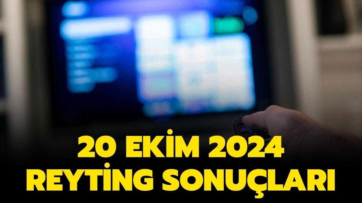 20 Ekim 2024 reyting sonular | MasterChef, Tekilat, Kirli Sepeti, Deha reyting sralamas nasl"