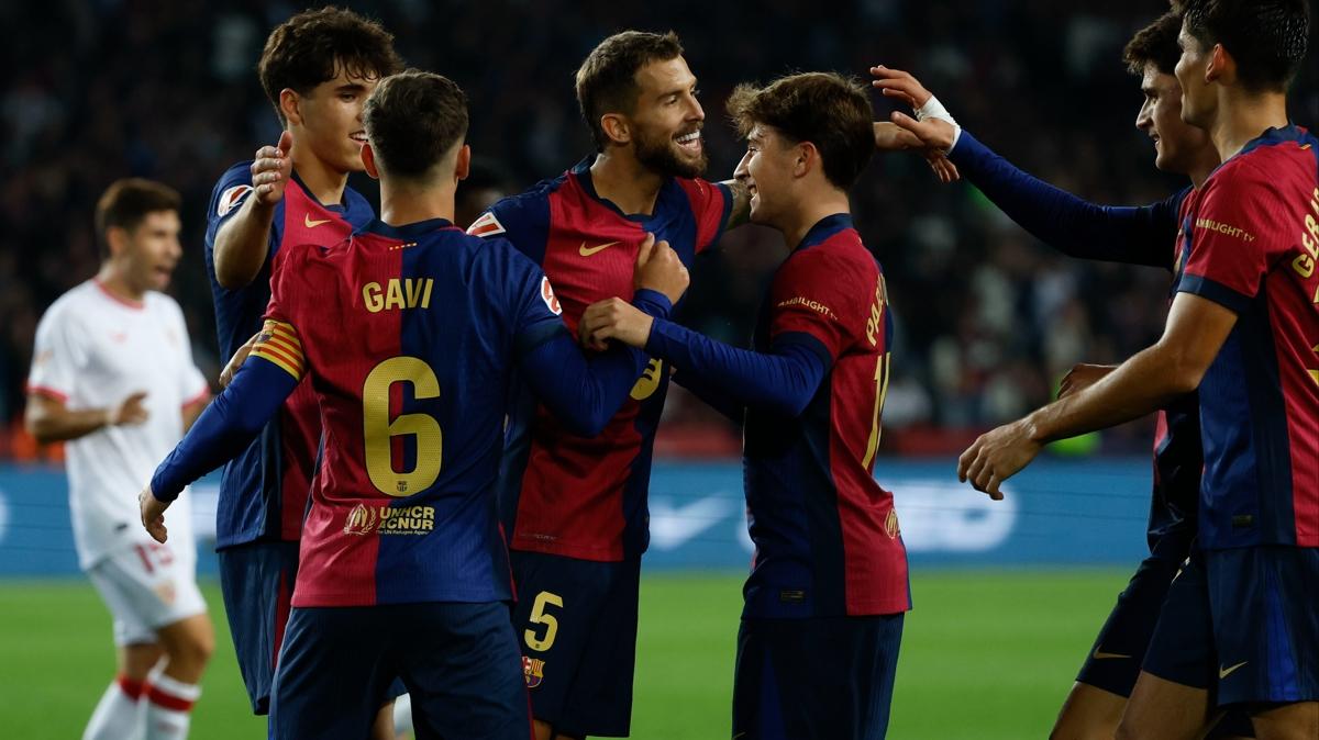 Barcelona, Sevilla karsnda farkl galip