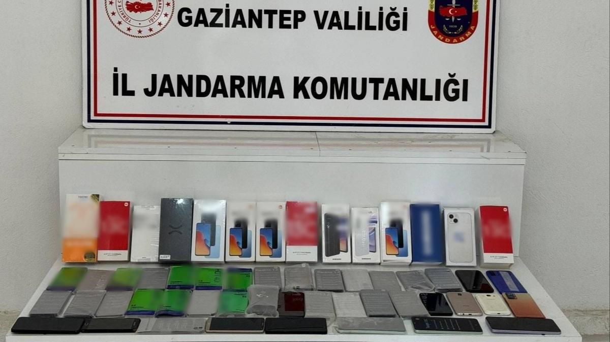 Gaziantep'te kaak telefon operasyonu!