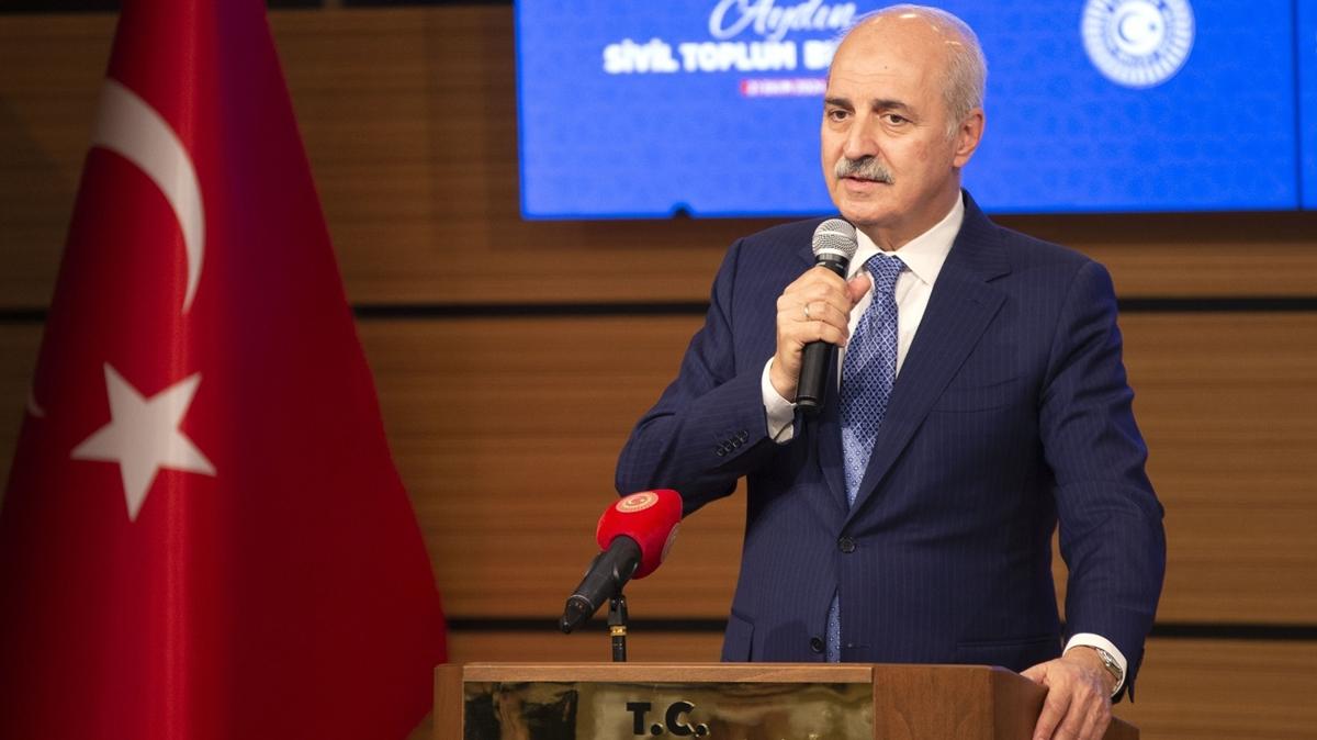 TBMM Bakan Kurtulmu, Aydn Valiliini ziyaret etti